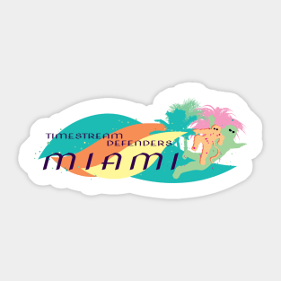 Timestream Defenders: Miami Sticker